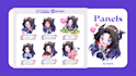 draw custom twitch panels for twitch