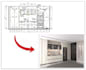 create realistic 3d kitchen design and 2d plans