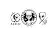 design high quality digital alien logo with express delivery