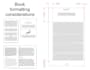 do formatting of your book paperback or ebook version
