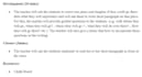 prepare lesson plans, course content and outlines