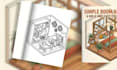 create coloring book pages and book cover for amazon KDP