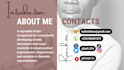 creatively design your portfolio, CV, or resume