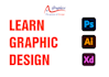 teach graphic design in adobe photoshop illustrator  xd