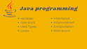 do java programming , android projects, problem solving