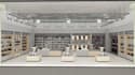 do interior design shop , kiosk, and millwork drawing