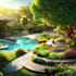 create your front yard, backyard, garden, swimming pool design