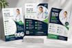 design a professional medical flyers brochure at cheap price