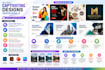 design stunning marketing materials professionally