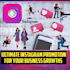 do instagram marketing, manage, grow and promote your page