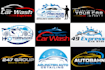 design outstanding car wash logo with express delivery