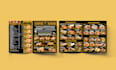 design modern restaurant menu, digital menu and food flyer