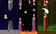create a custom flappy bird style game