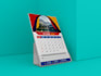 printable desk and wall calendar design in 24 hours
