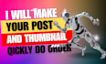 make your brand post and thumbnail
