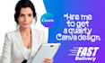 design any image in canva asap