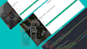be your frontend web developer using  HTML, CSS, bootstrap, javascript
