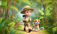 do children story book illustrations with cover, amazon KDP
