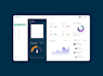 do saas and CRM dashboard UI UX design, web app, figma prototype