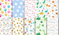 design cute seamless baby patterns for kids and babies