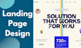design landing page and responsive wordpress website using elementor pro