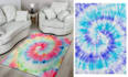 design seamless tie dye digital pattern for fabric print