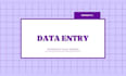 do fastest data entry in one day, and  internet research