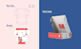 custom product packaging design, mailer box, gift box, label design