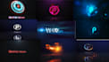 produce a custom dynamic logo animation 3d,HD