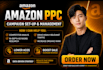 set up, manage, and optimize your amazon PPC campaigns, amazon sponsored ads