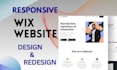 do responsive design, redesign ,landing page and clone website to by using wix