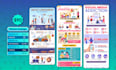 design a professional unique infographic