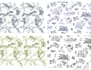 design seamless and abstract patterns