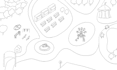 draw wonderful vector map illustration made for you