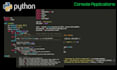 write python gui or console application scripts
