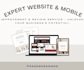 review and improve your website with tips