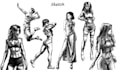 draw character sketches or line art