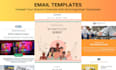 design responsive HTML email templates within 6 hours
