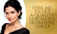 design your logo or signature