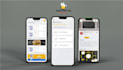develop a mobile app using flutter for android and IOS