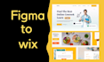 design figma to wix website