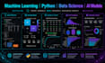 build machine learning, data science, python, and ai models
