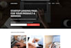 html CSS bootstrap tailwind landing page design and website