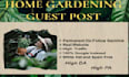 do guest post home garden, do follow back links with high da