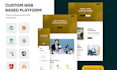create custom website development and website design