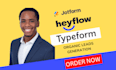 build survey form quiz on heyflow jotform typeform outgrow involveme google form