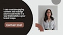 be your community manager and content creator