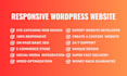 design responsive wordpress website or business website by elementor pro