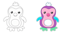 create children coloring book pages