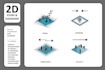 design icons and infographic illustrations